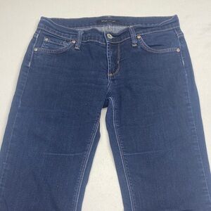 James Jeans Dark Blue Straight Leg Denim